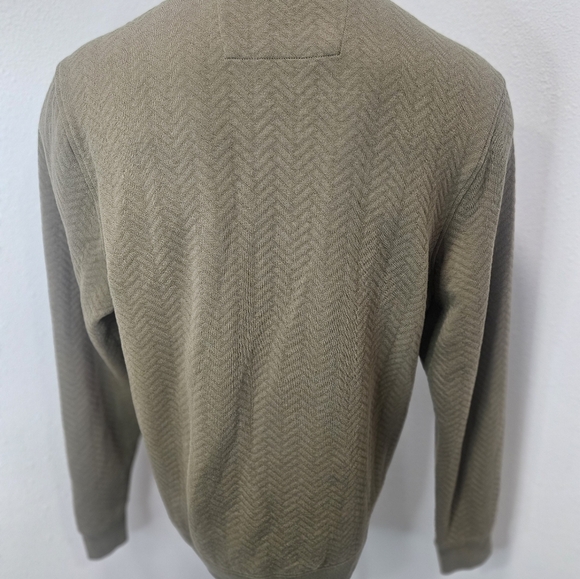 Banana Republic quilted full zip sweater - Picture 5 of 8